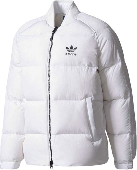 adidas herren bomber daunenjacke weiß|Bomberjacken und Steppjacken .